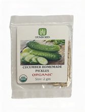 Load image into Gallery viewer, Cucumber, Homemade Pickles 100% Organic (2 gm)
